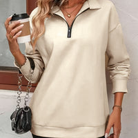 Mira | Elegant and Comfortable Women's Zip Sweatshirt