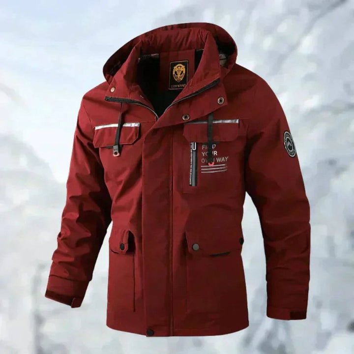 Maximilian | Waterproof Puffer Jacket for Men with Hood