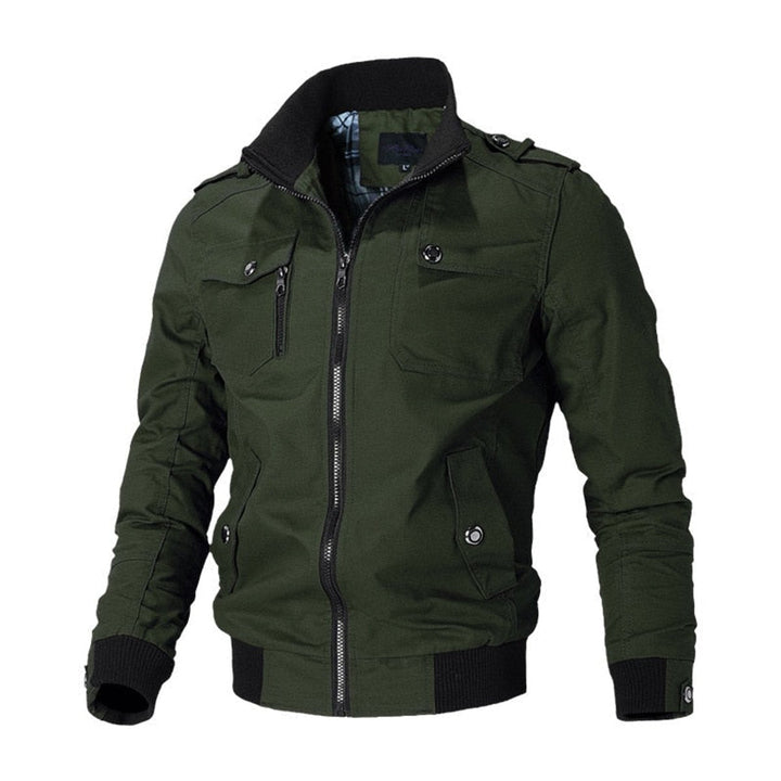 Reuben | Military-Inspired Utility Bomber Jacket