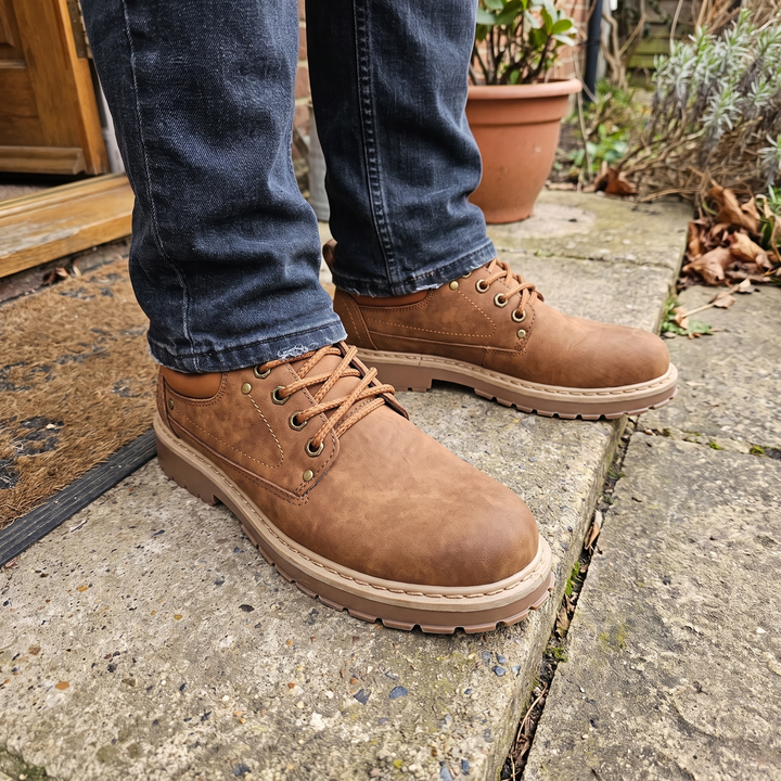 Bramwell | Leather Boots – Classic Retro Style for Men