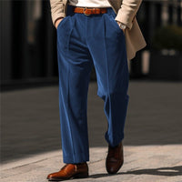 Sebastian | Elegant and Comfortable Men's Straight-Leg Trousers