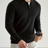 Patrick | Refined and Versatile Men's Zip Sweater