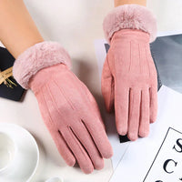 Jessika | Polished And Comfortable Women's Suede Gloves