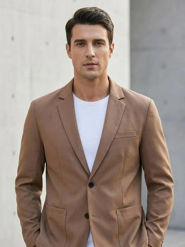 Julian | Refined Two-Button Tailored Menswear Blazer
