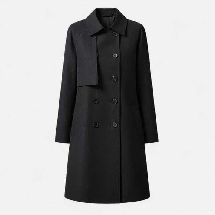 Amelia | Sophisticated And Classic Midi Trench Coat