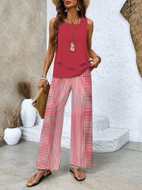 Evelyn | Breezy And Elegant Summer Two Piece Set
