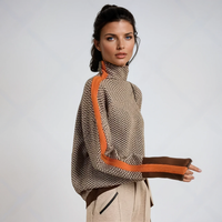 Imogen | Modern And Cozy Oversized Striped Sweater