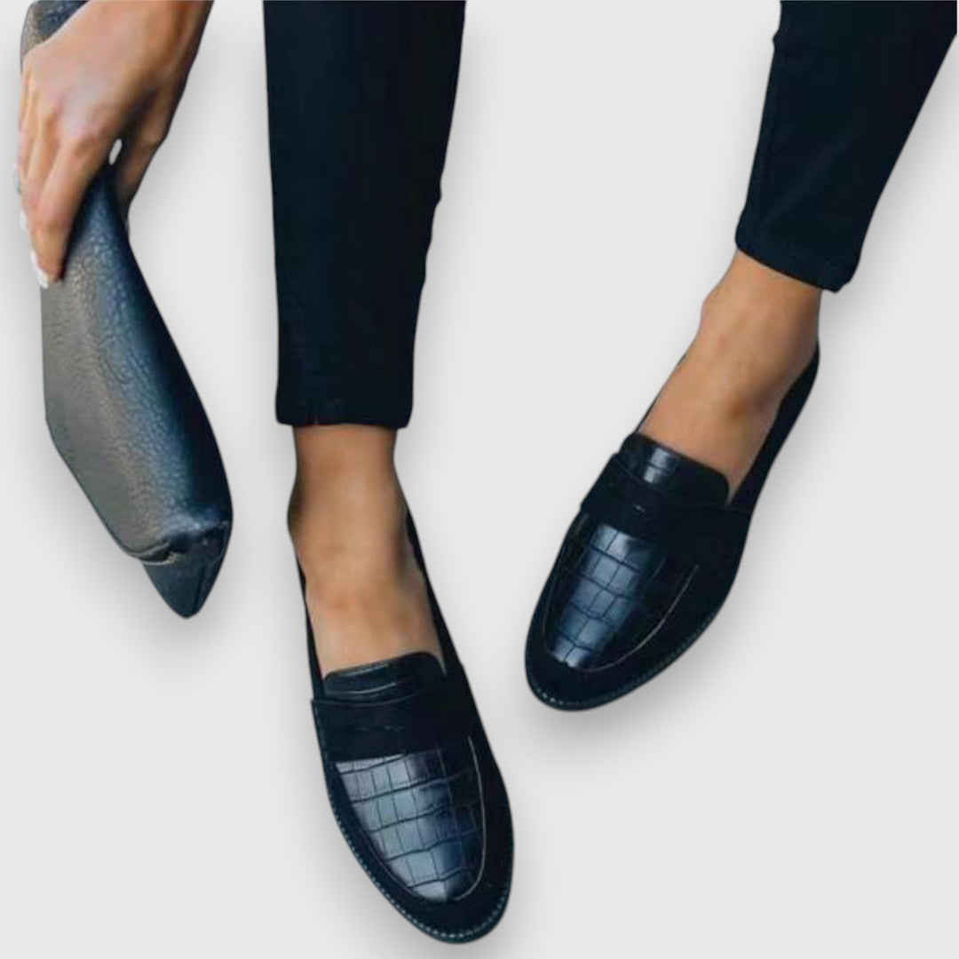 Eleanor | Timeless And Versatile Leather Slip-On Loafers