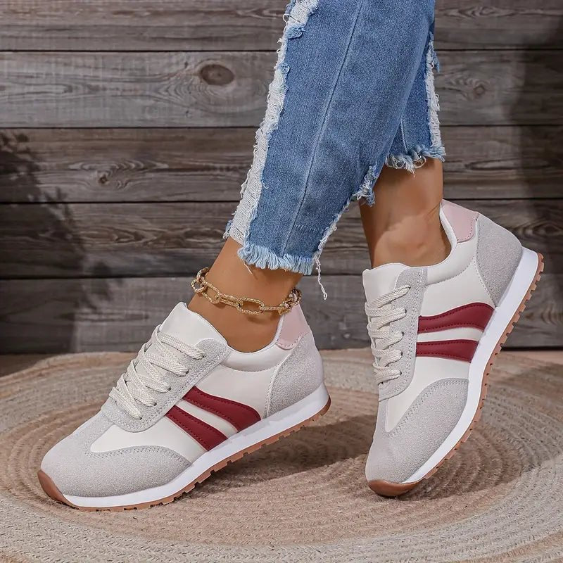 Sophie | Lightweight And Stylish Orthopedic Two-Tone Sneakers
