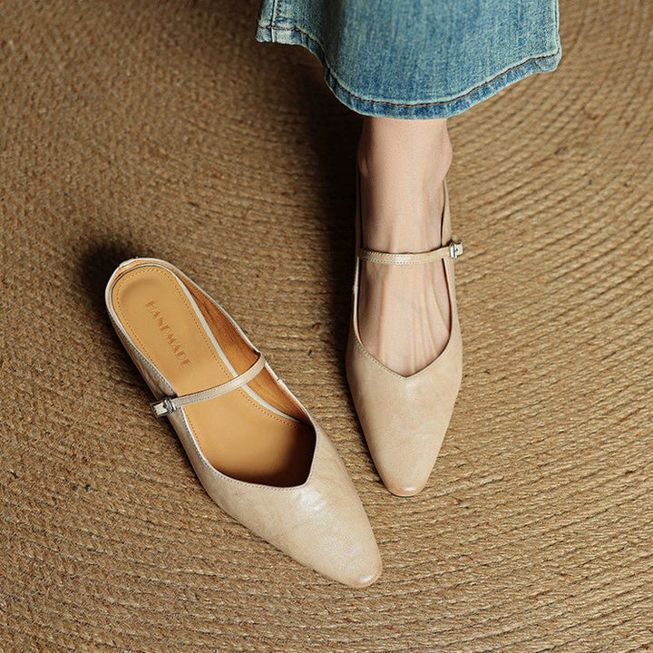 Sarah | Elegant And Pointed Toe Mules