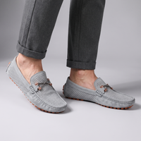 David | Modern and Breathable Perforated Leather Loafer