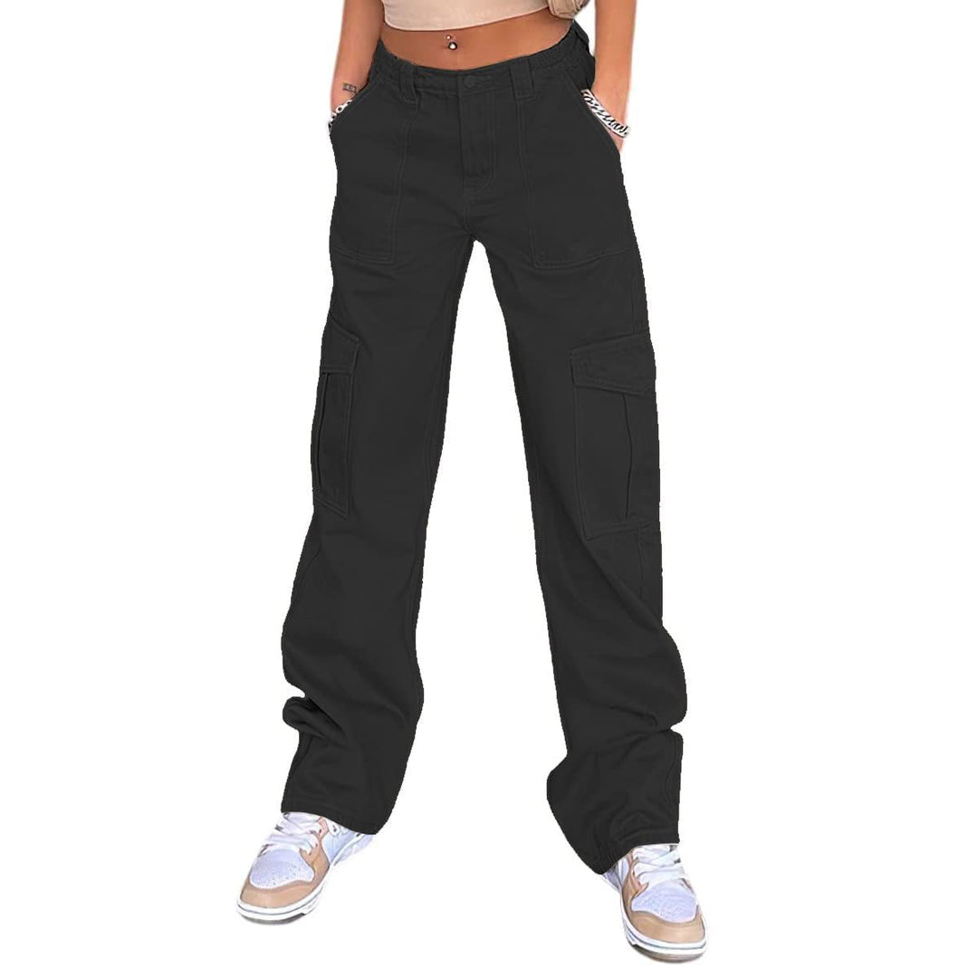 Elena | Women's Stylish Relaxed Cargo Pants with Adjustable Waist