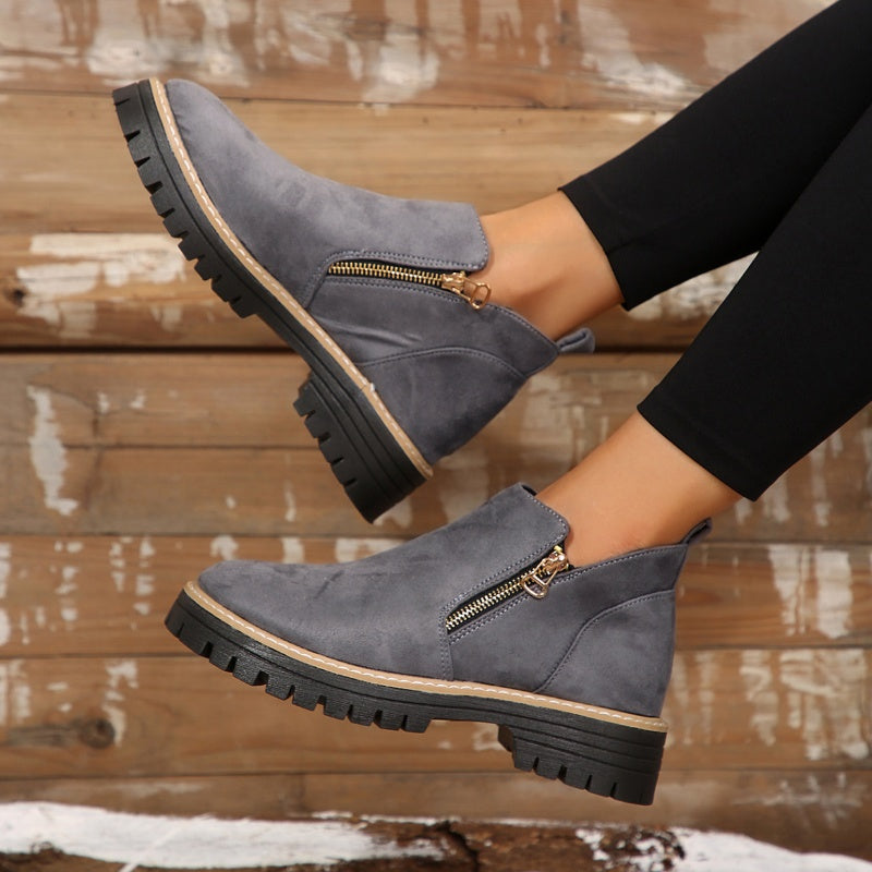 Ivy | Chic And Modern Platform Ankle Boots