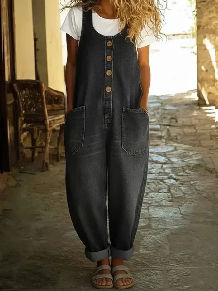 Charlotte | Denim Overalls – Relaxed Fit for Women