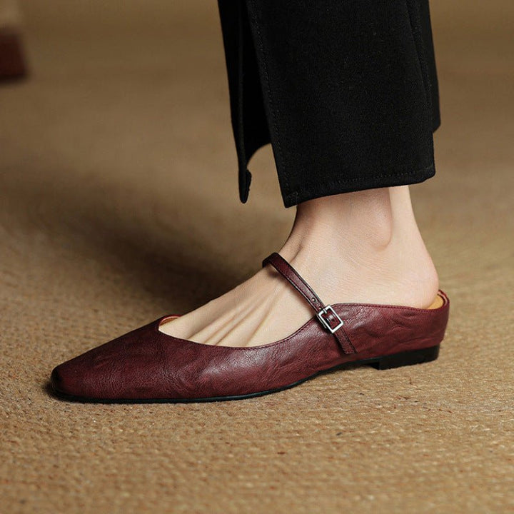 Sarah | Elegant And Pointed Toe Mules