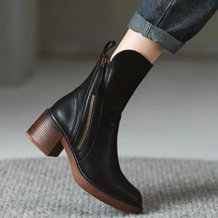 Selene | Ankle Boots – Premium Leather Style for Women