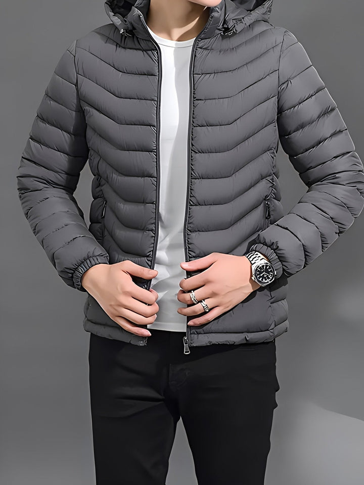 Owen | Hooded Puffer Jacket – Lichtgewicht en Comfortabel