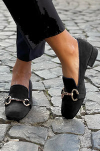Victoria | Elegant And Refined Bit-Detail Loafers