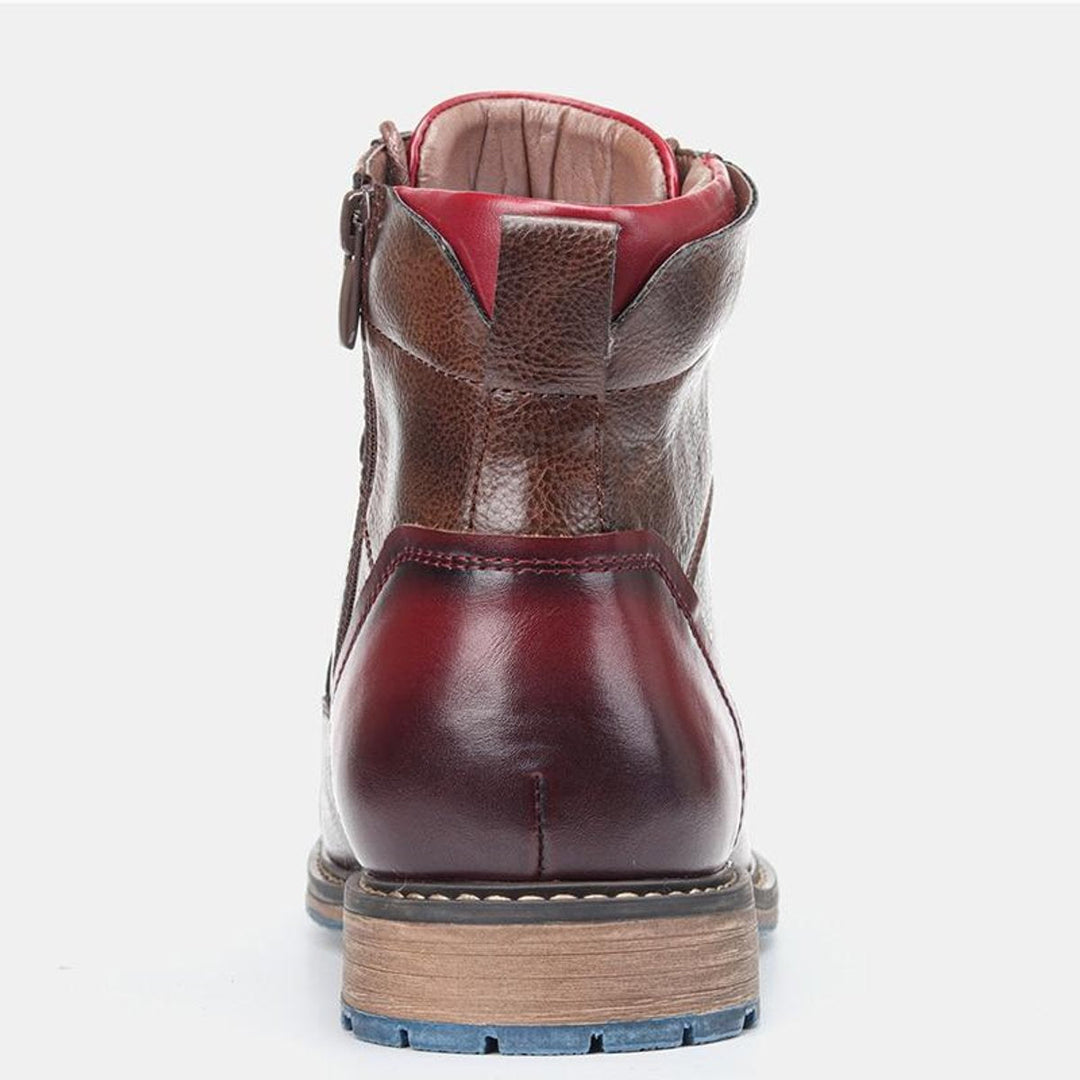 Alexander | Elegant And Sophisticated Oxford Leather Men Boots