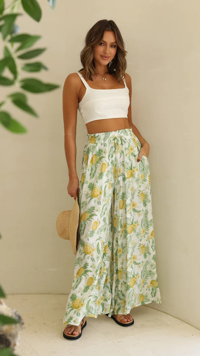 Olivia | Elegant And Breezy Summer Wide Leg Palazzo Pants