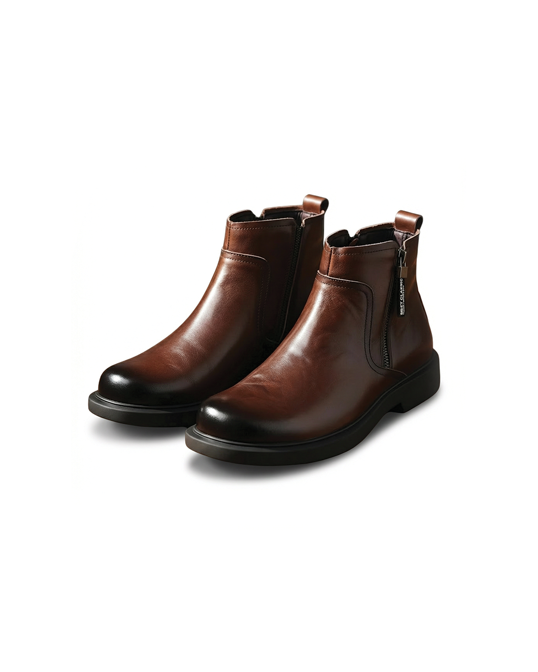BLACKRIDGE | Chelsea Boots – Durable Cow Leather with Easy Side-Zip