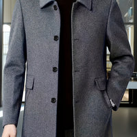Elias | Timeless and Comfortable Single-Breasted Trench Coat