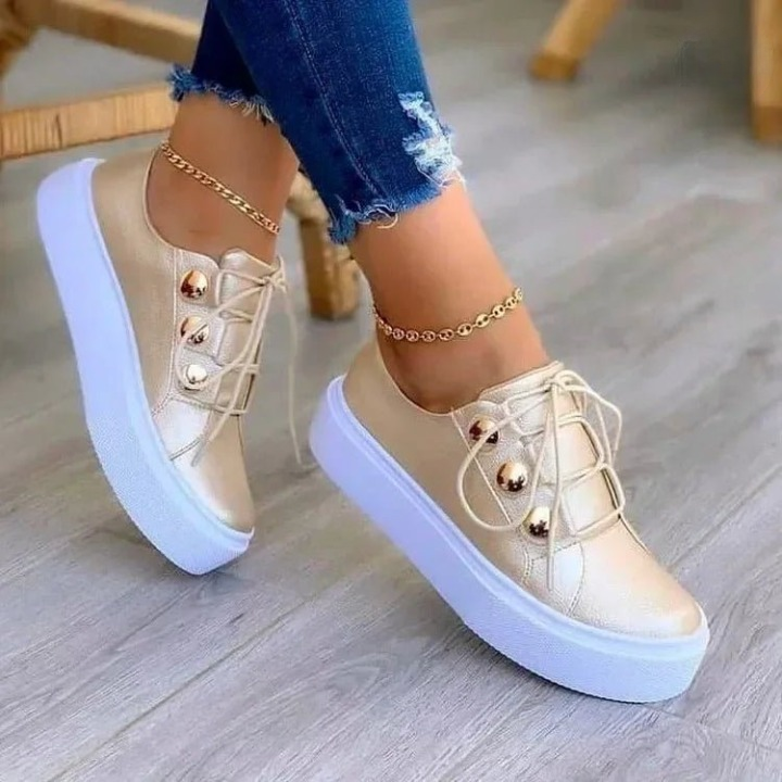 Victoria | Stylish And Supportive Orthopedic Platform Sneakers