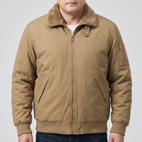 Logan | Comfortable and Durable Fleece Bomber Jacket