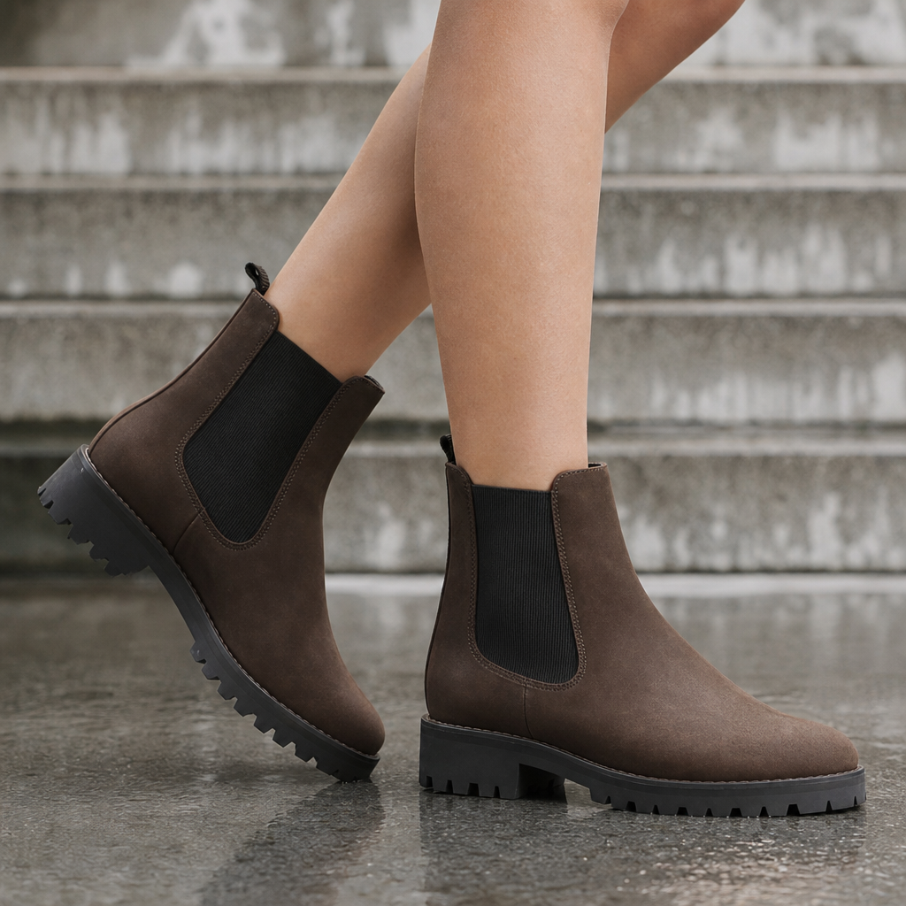 Everstride | Chelsea Ankle Boots – Versatile Brown Style for Women