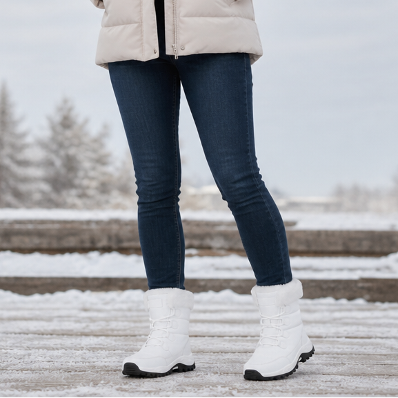 Cozywalk | Snow Boots – Fleece-Lined Non-Slip Design for Women