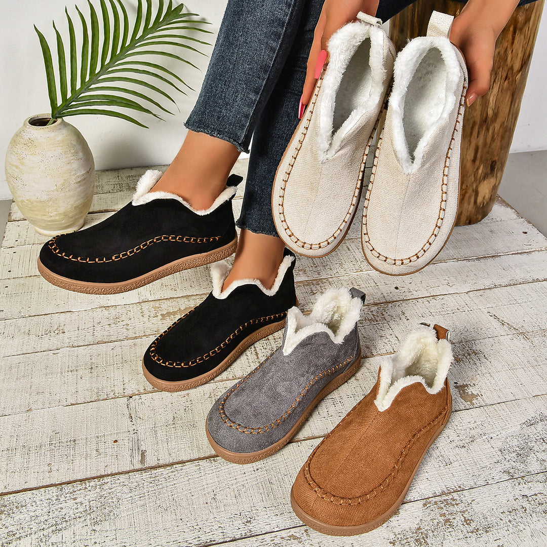 Clara | Warm Fleece Lined Slip-On Clogs