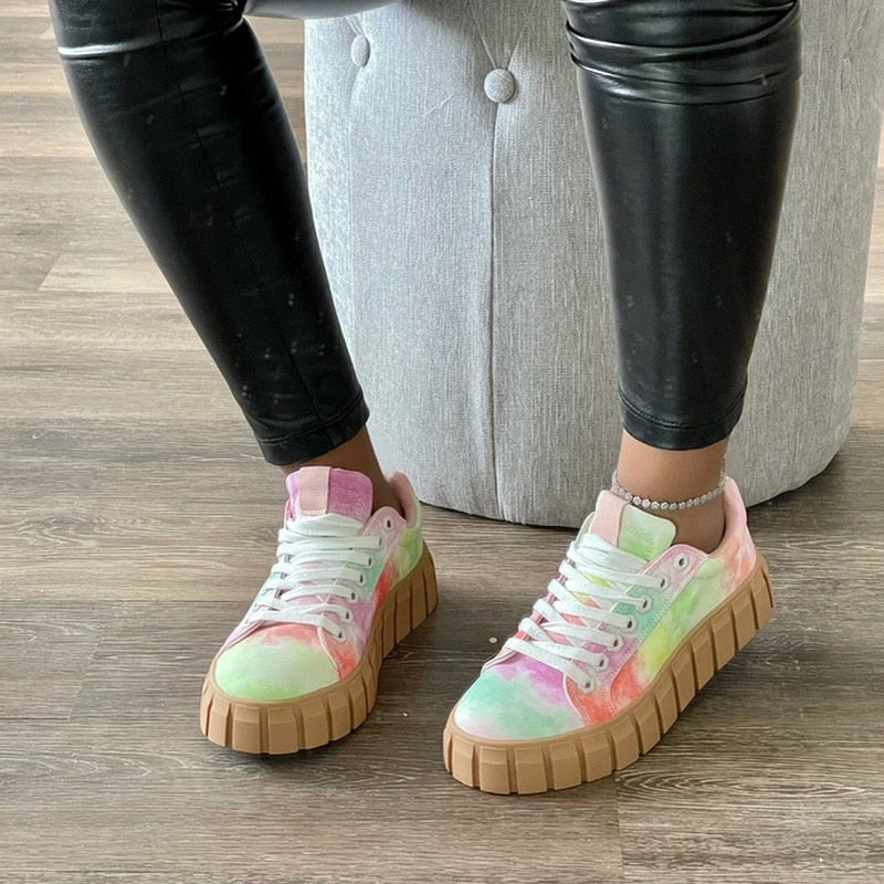 Margaret | Stylish And Comfortable Orthopedic Platform Sneakers