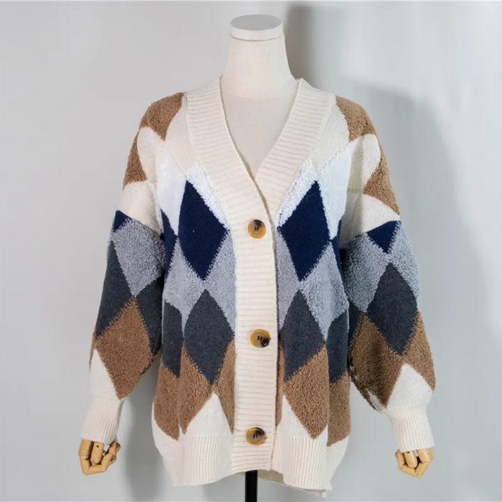 Sophia | Chic And Cozy Oversized Knit Cardigan