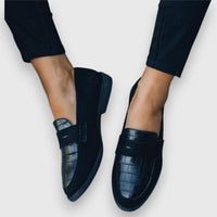 Eleanor | Timeless And Versatile Leather Slip-On Loafers