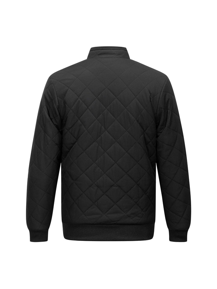 Alistair | Quilted Bomber Jacket – Cozy Elegant Style for Men