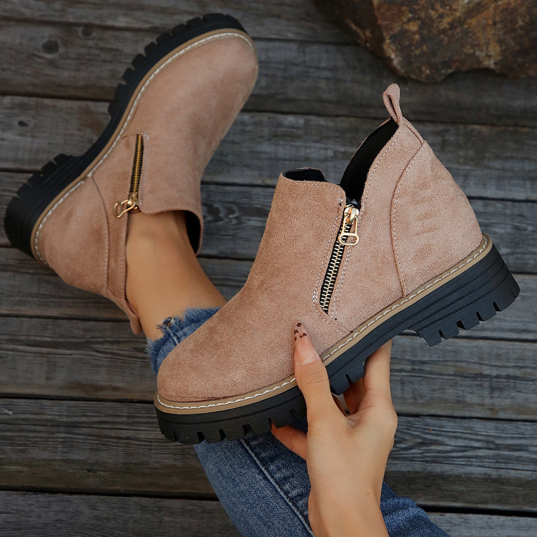 Ivy | Chic And Modern Platform Ankle Boots