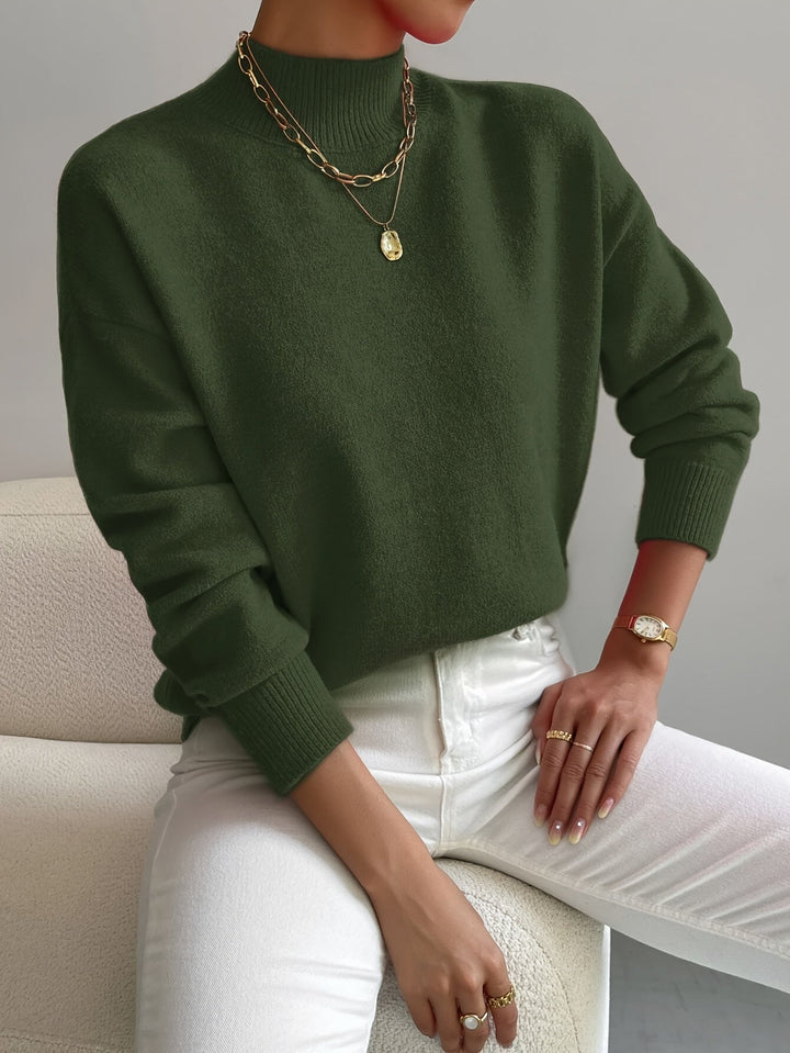 Isabella | Cozy And Elegant Turtleneck Knit Sweater