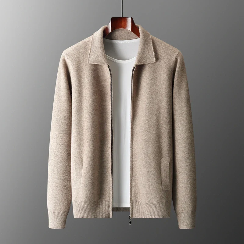 Lucas | Premium And Versatile Knit Full-Zip Cardigan