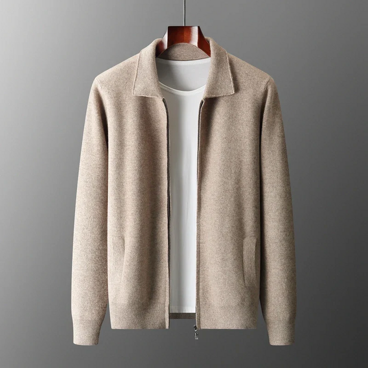 Lucas | Premium And Versatile Knit Full-Zip Cardigan