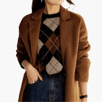 Hollis | Retro Striped Crew-Neck Knit Jumper