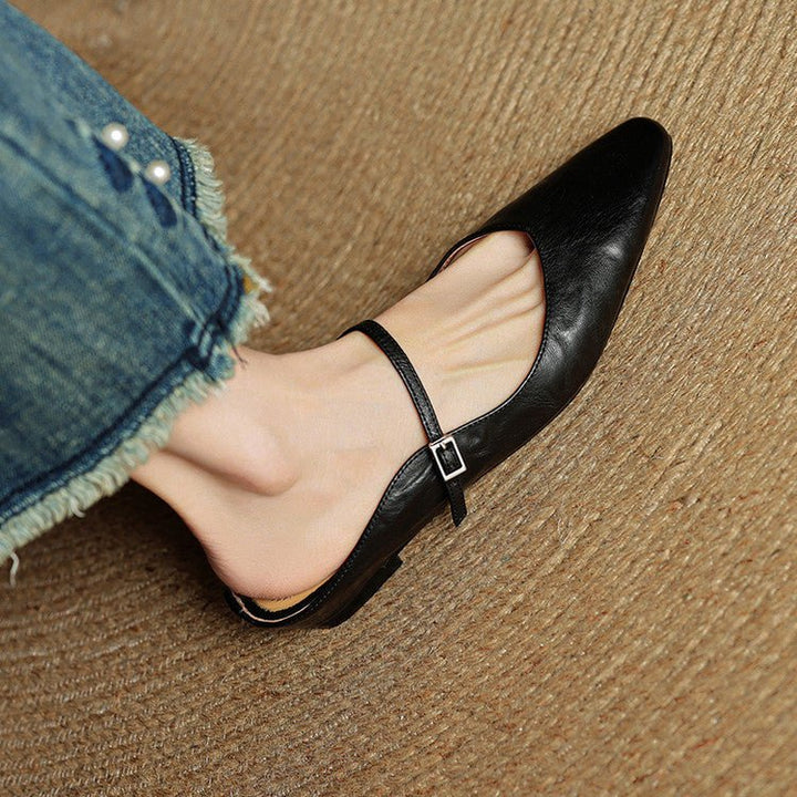 Sarah | Elegant And Pointed Toe Mules
