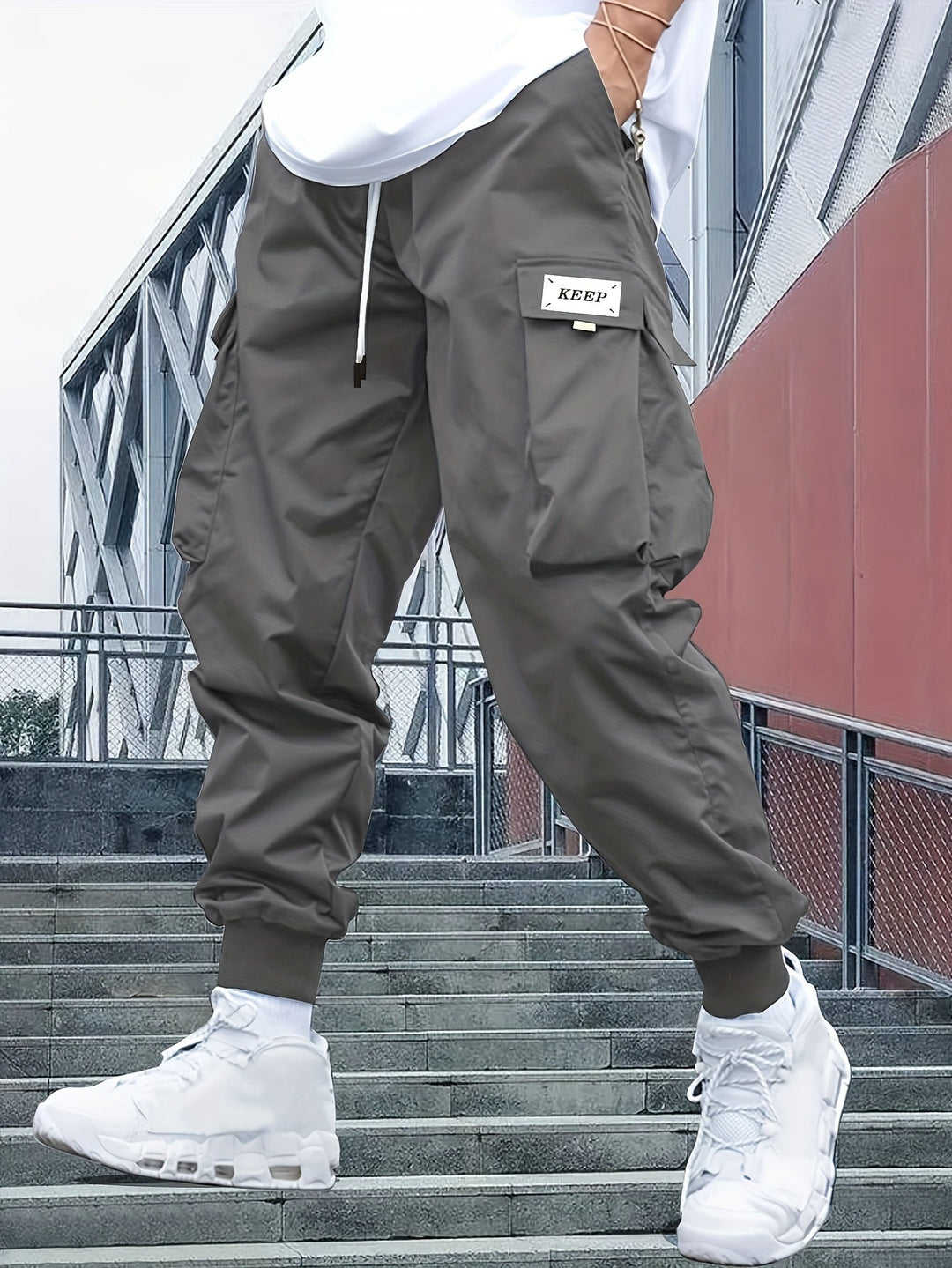 Eric | Versatile Premium Cargo Jogger Pants with Adjustable Comfort