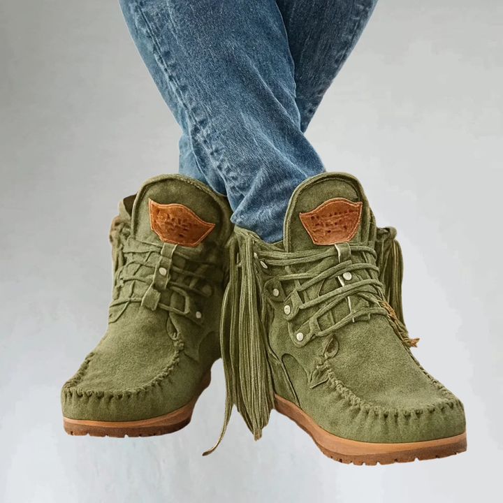 Maya | Comfort Boots for All-Day Wear with Room-to-Move Toe Shape