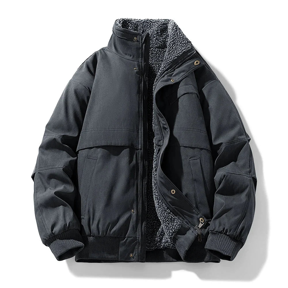 Felton | Fleece Lined Puffer Jacket for Men – Warm and Stylish