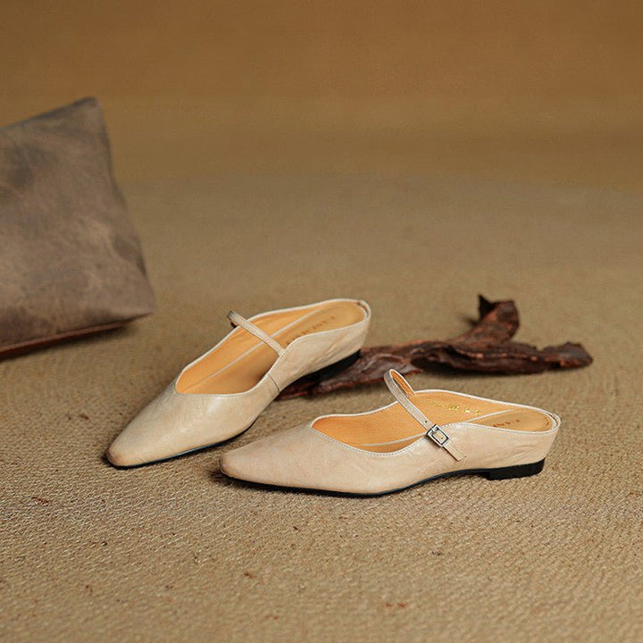 Sarah | Elegant And Pointed Toe Mules