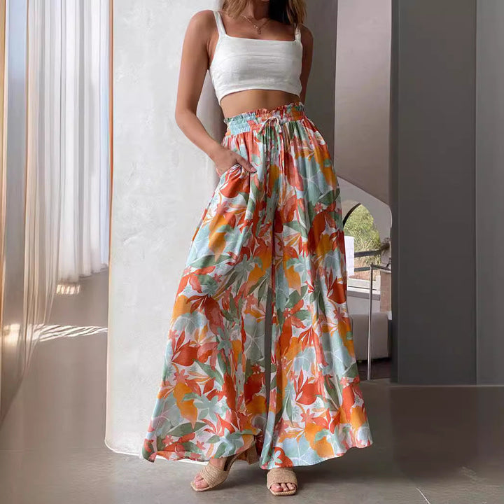 Olivia | Elegant And Breezy Summer Wide Leg Palazzo Pants