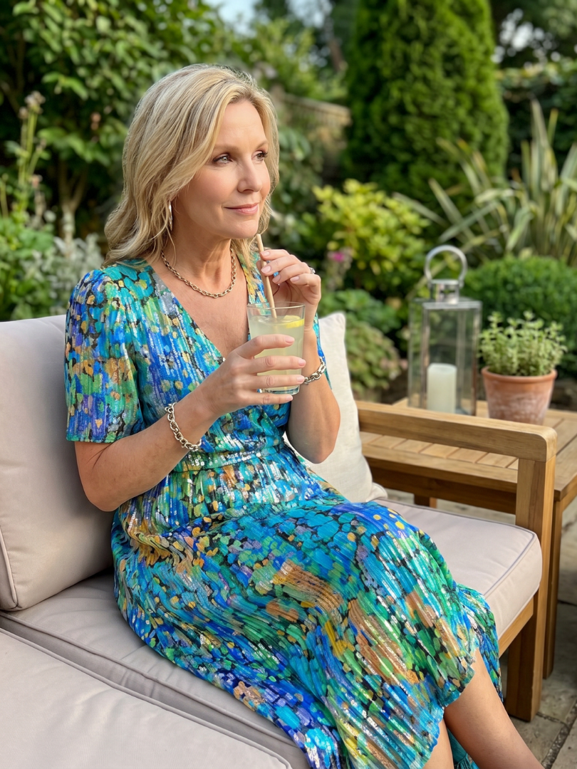 Mirabel | Midi Dress – Flutter Sleeve Floral Print for Women