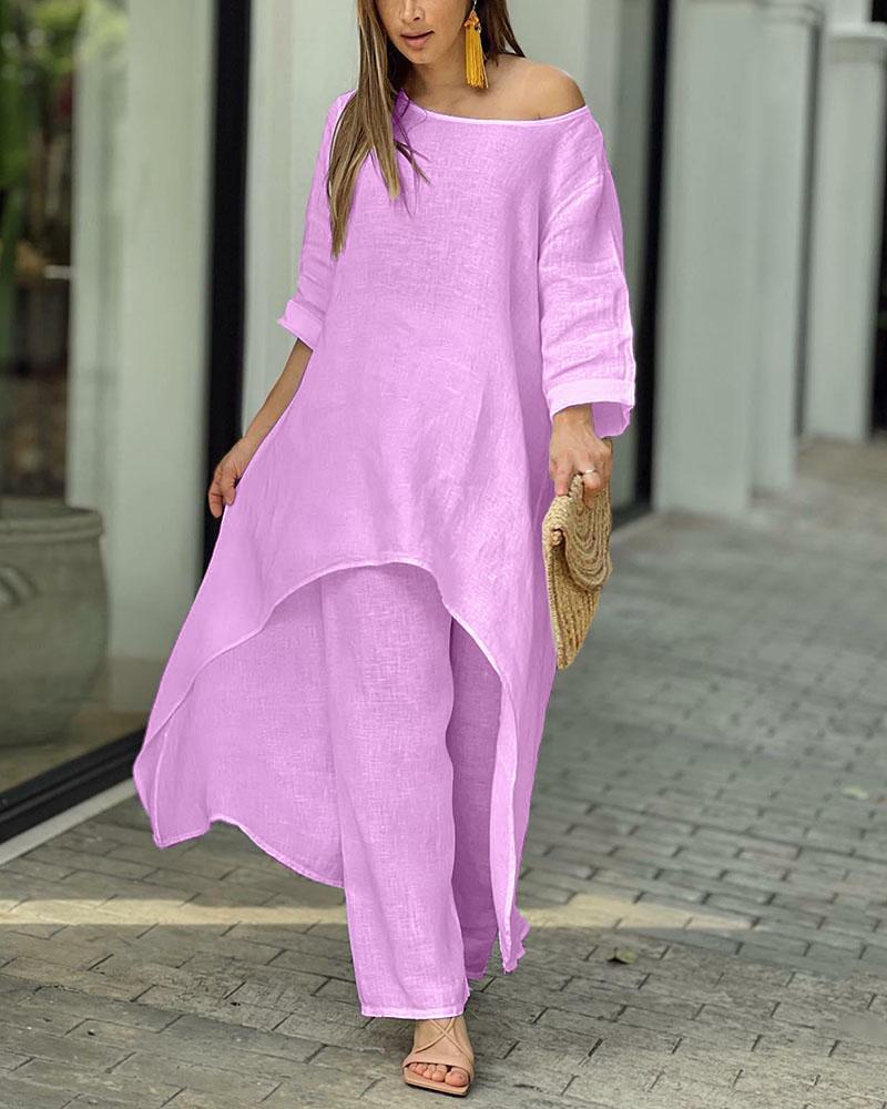 Freya | Chic And Breathable Summer Two Piece Set