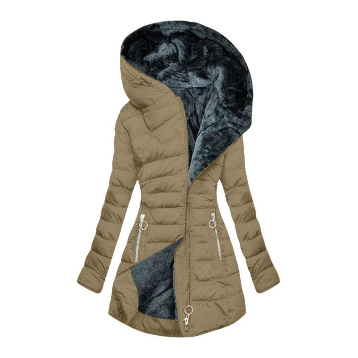 Nora | Long Waterproof Hooded Winter Jacket