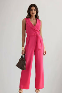 Elise | Sophisticated And Stylish Tailored Wide-Leg Jumpsuit
